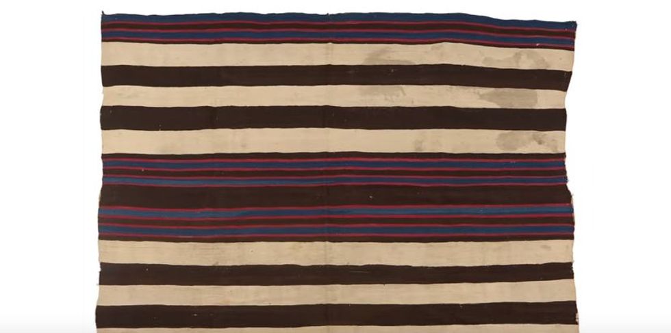 Penniless Man Sold A 175 Year Old Navajo Blanket For 1 5 Million Navajo Blanket For 1 5 Million