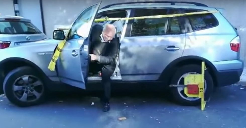 Random Act Of Sports: This Man Doesn’t Let A Parking Boot Keep Him From Making His Flight