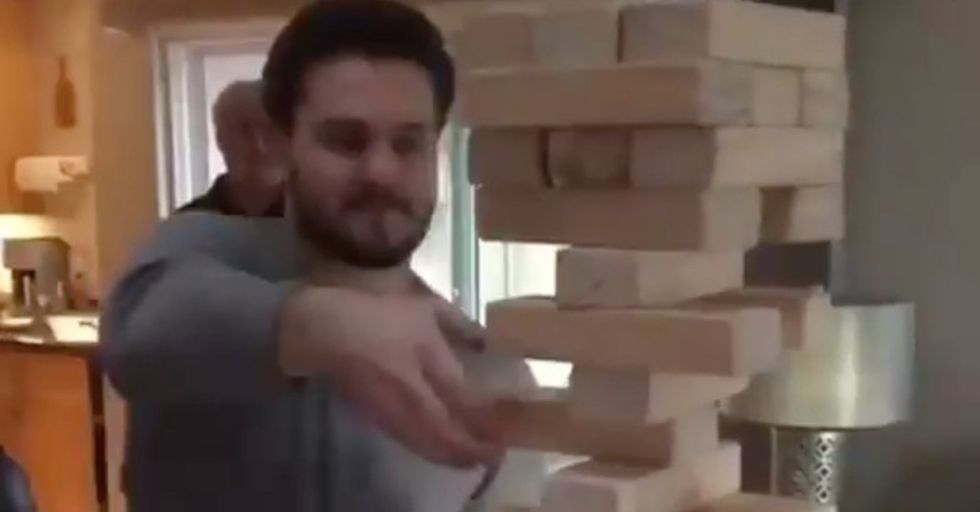 Here It Is: The Greatest Jenga Move The World Has Ever Seen