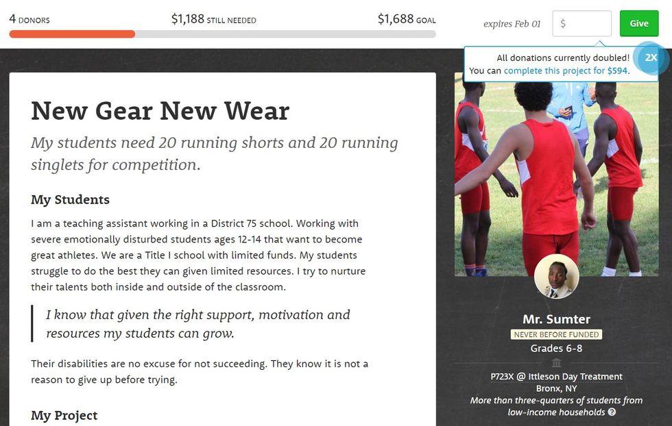 Worthy Cause Countdown: These At-Risk Bronx Teens Need Running Shorts