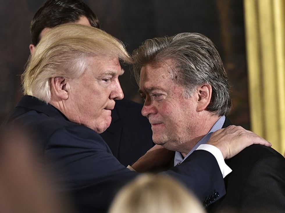 Trump Unleashes On Former Strategist Steve Bannon
