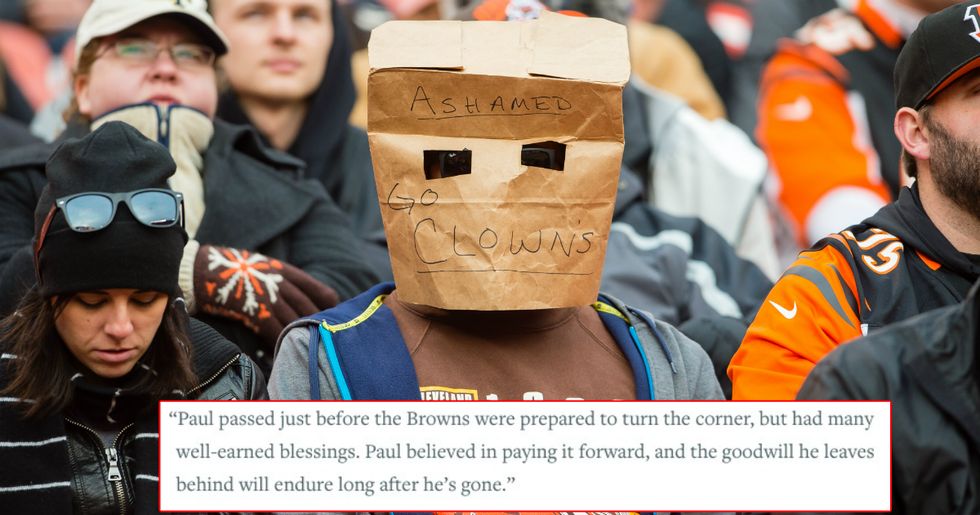 A Browns Fan Used His Obituary To Take One Last Dig At The Pitiful Team
