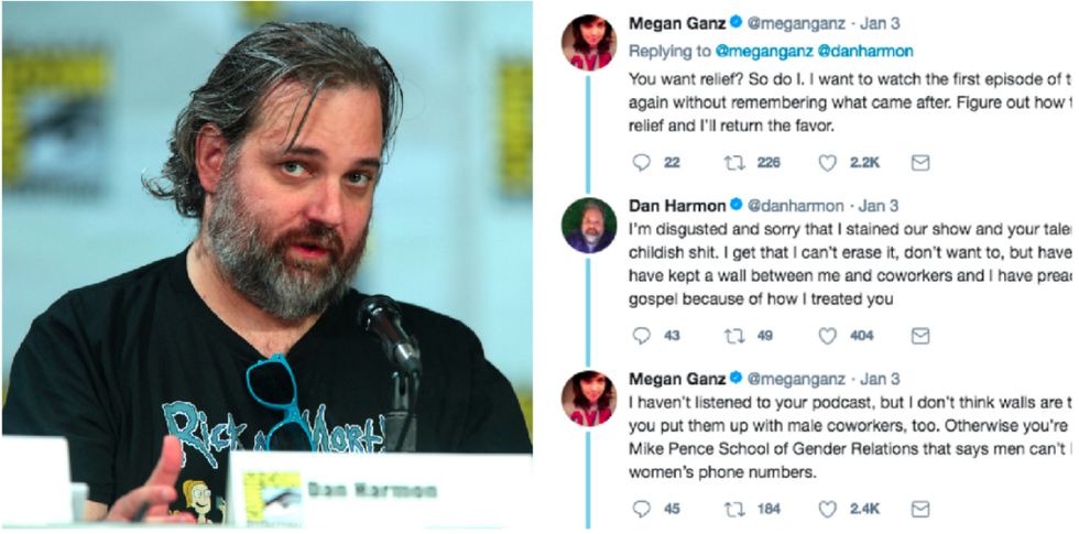 After Dan Harmon's #MeToo Twitter Apology Got Awkward, She Showed Her Famous Ex-Boss A Better Way Forward