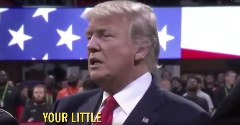 Trump’s Bizarre National Anthem Singing Gets The ‘Bad Lip Reading’ Treatment