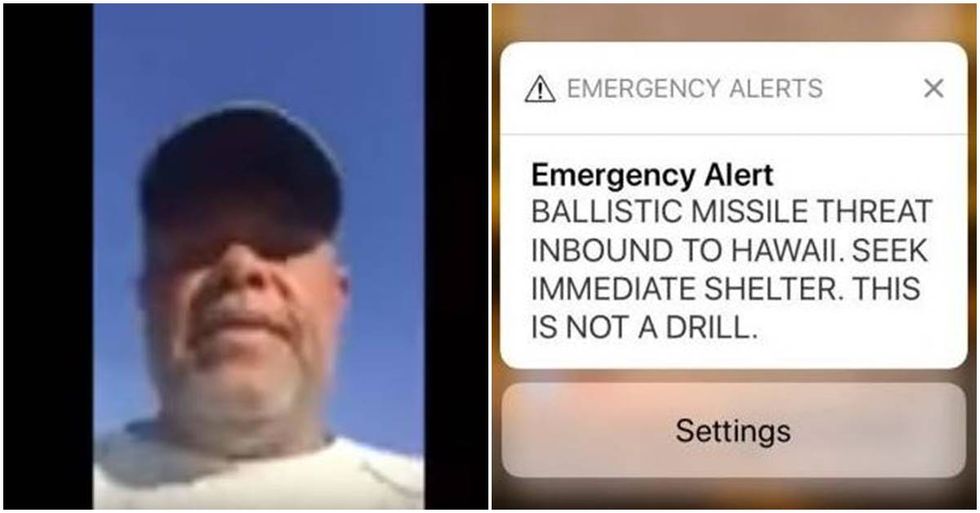 Hawaiian Golfer Keeps Playing After Rumored Missile Launch