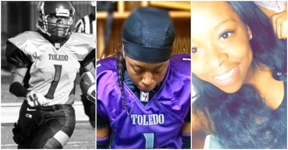 Toni Harris Is The First Woman Playing A Skill Position To Receive A College Football Scholarship