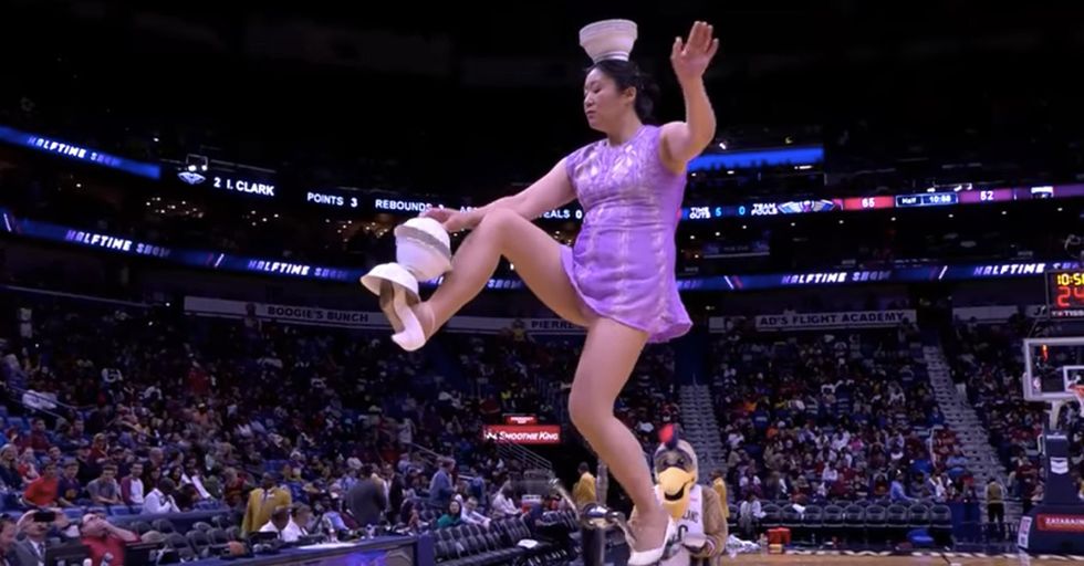 Famed Halftime Acrobat Red Panda Is 'Heartbroken' After Her $25,000 Unicycle Was Stolen