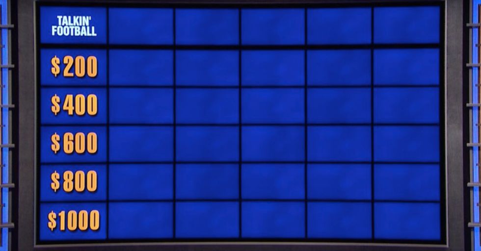 Even Casual Fans Can Answer These 5 Football Questions That Jeopardy Contestants Couldn't