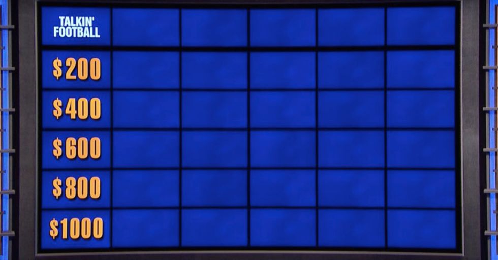 Even Casual Fans Can Answer These 5 Football Questions That Jeopardy