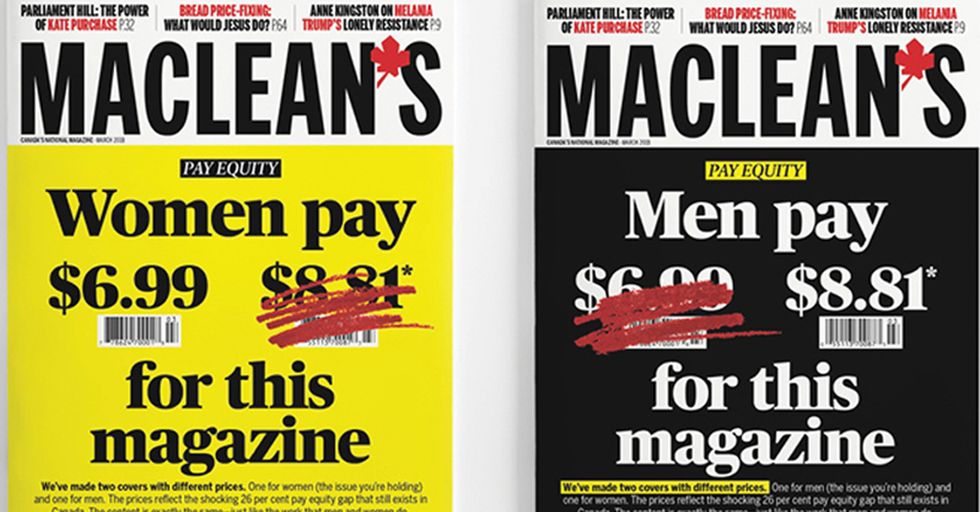 A Magazine Is Charging Men And Women Different Amounts For A Great Reason