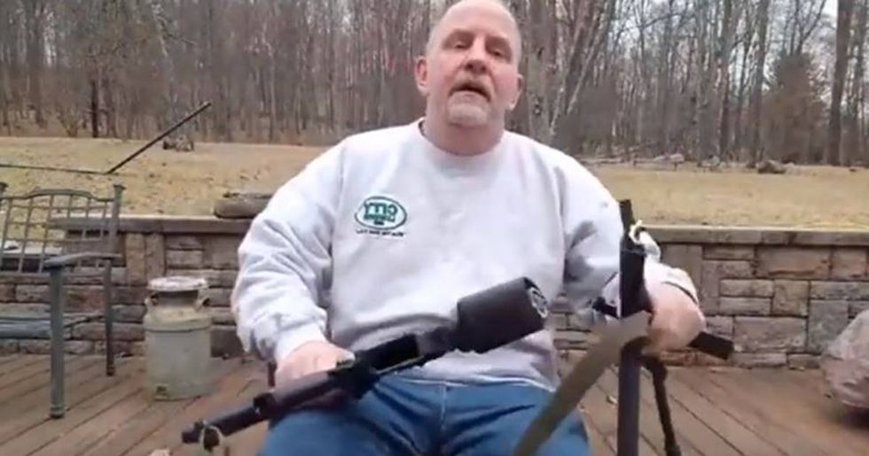 Gun Owner Saws His AR-15 Into Pieces In Viral Facebook Post