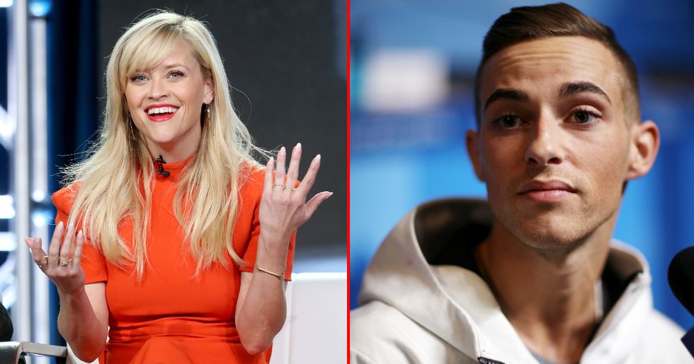 Adam Rippon Would Like To Dedicate His Olympic Medals To Reese Witherspoon