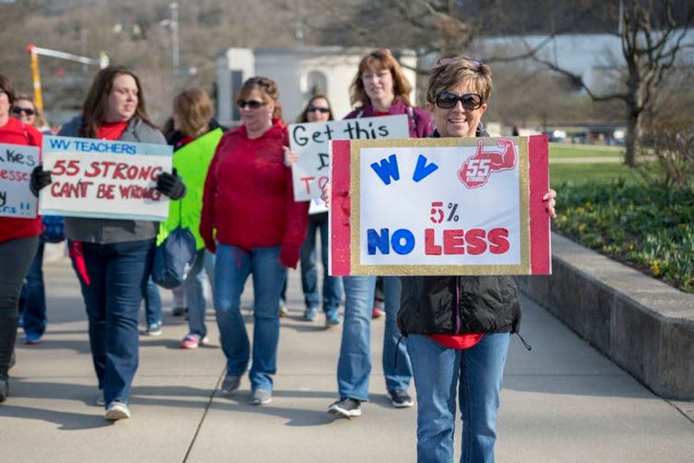 West Virginia Teachers Win Raise – But Nation's Rural Teachers Are Still Underpaid