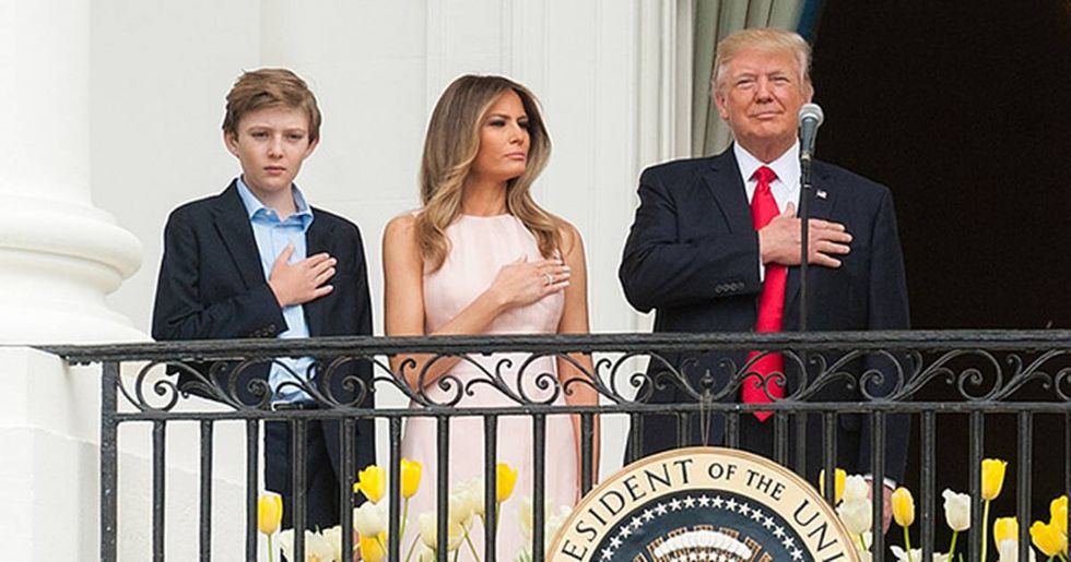 Barron Trump’s School Signs An Open Letter Demanding The President Take Action On Gun Violence