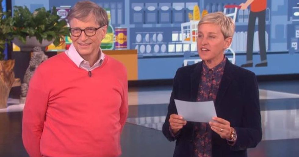 Bill Gates Takes Ellen’s Grocery Store Challenge