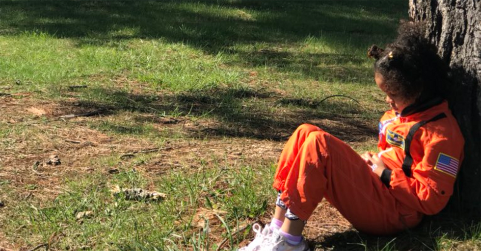 The Sole Student In Her School’s Walkout Is Reminded That She’s Not Alone