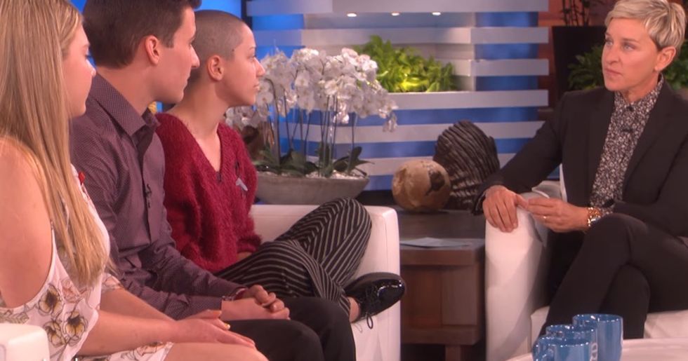 Ellen Uses Her Show To Praise The ‘Amazing’ Survivors Of The Parkland Shooting