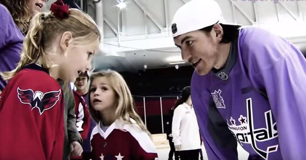 T.J. Oshie’s ‘Good Luck Charm’ In The Stanley Cup Finals Is A 10-Year-Old Girl