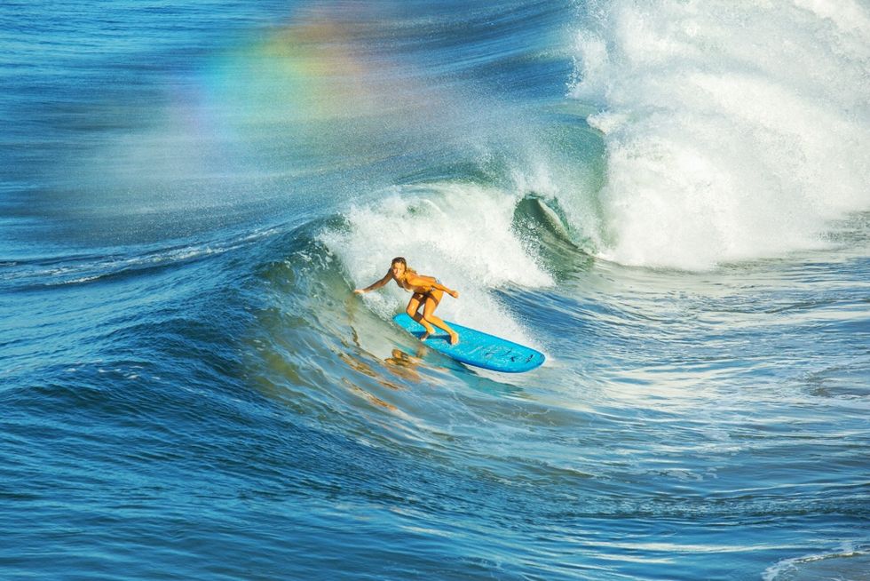 Professional Surfer Morgan Sliff Makes Waves in Male-Dominated Waters