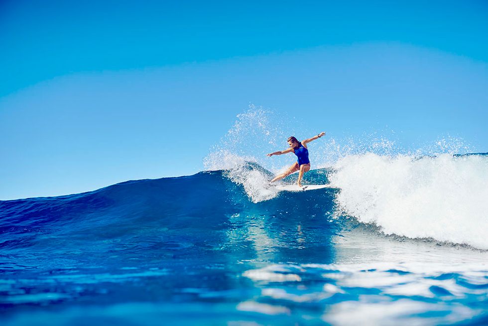 Surfer, New Mom, And Philanthropist Alana Blanchard Wants To Help Young Female Surfers Realize Their Dreams