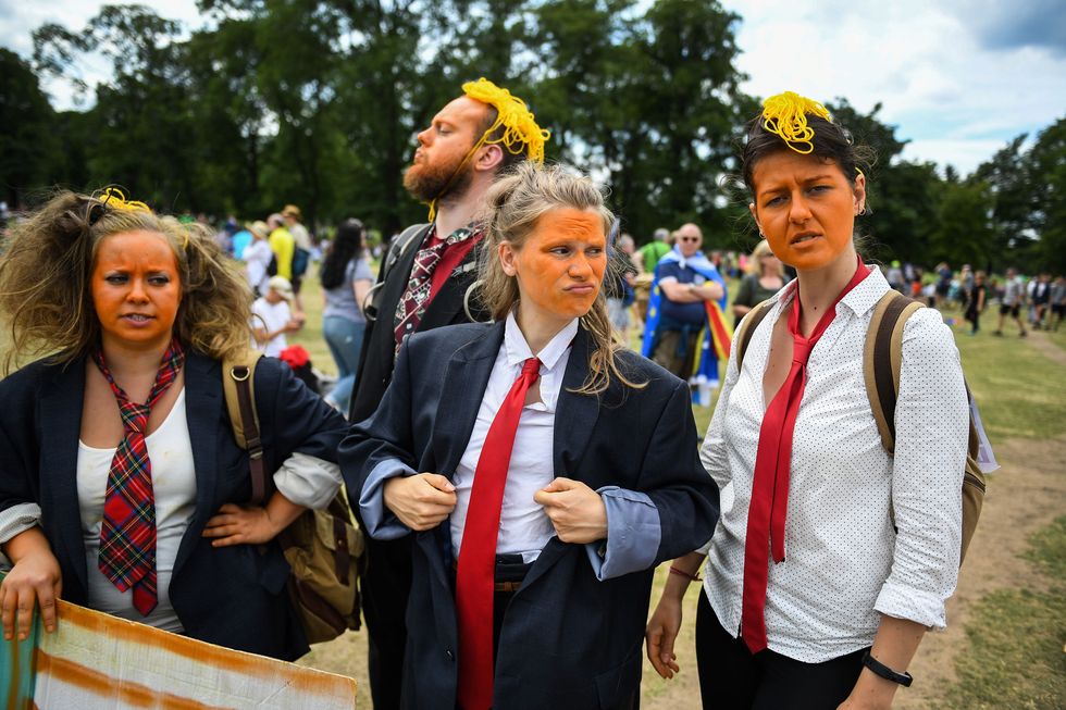 Nations Lampoon Trump’s European Vacation
