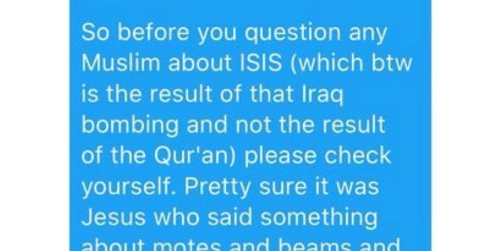 A Twitter User Claimed There's No ‘Christian Version’ Of ISIS, But Got Shot Down Immediately