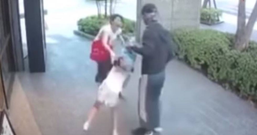 Chilling Video Shows A Heroic Mom Fighting Off A Kidnapper In Broad Daylight