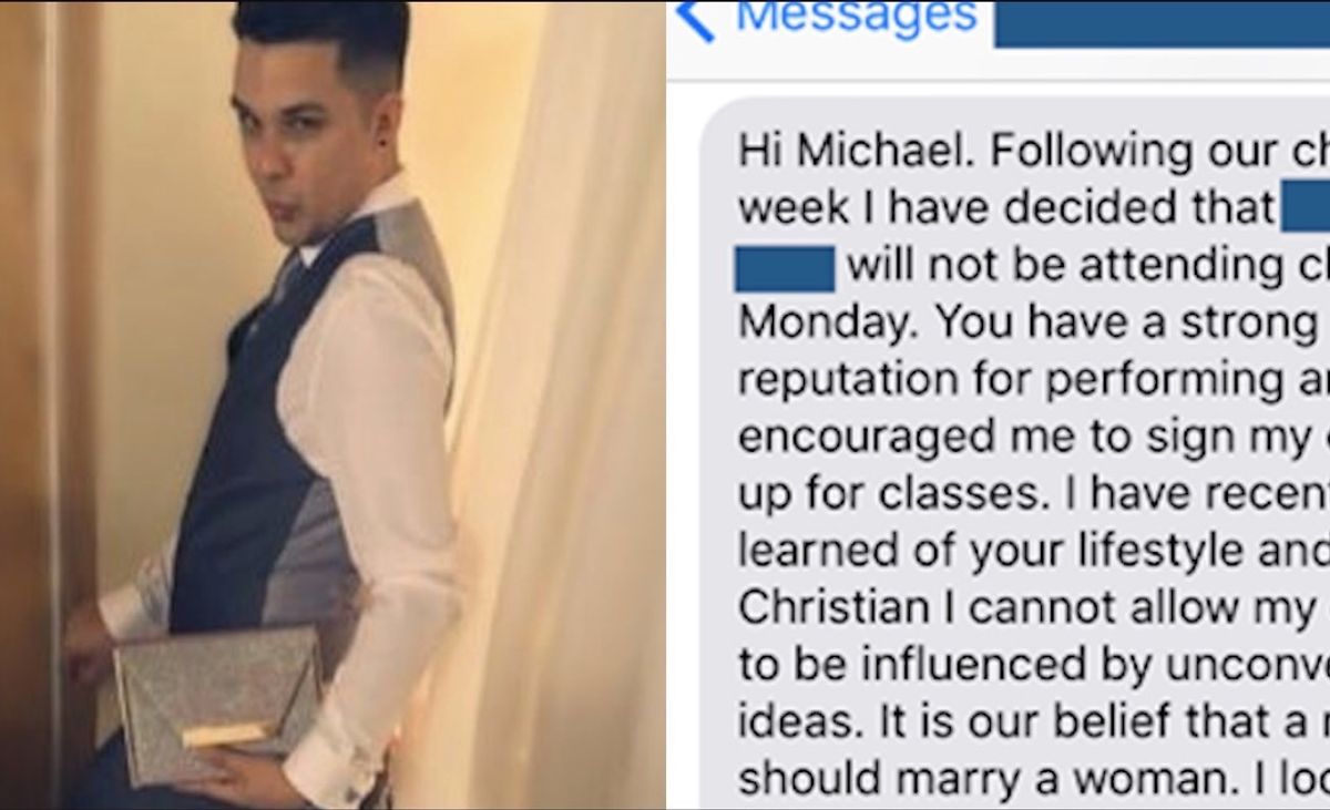 LGBTQ, homophobia, gay drama teacher, parenting