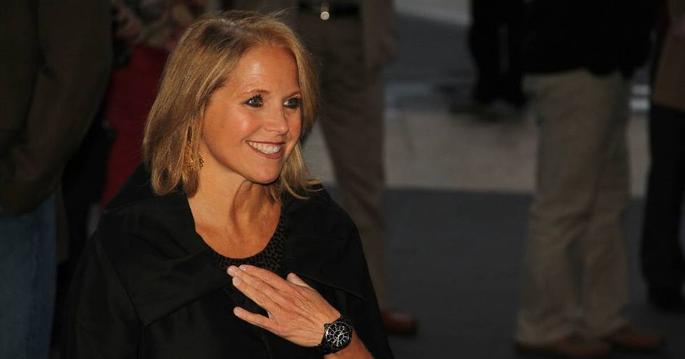 Katie Couric Calls Attention To Snapchat Dysmorphia By Posting A Filter and Makeup-Free Selfie