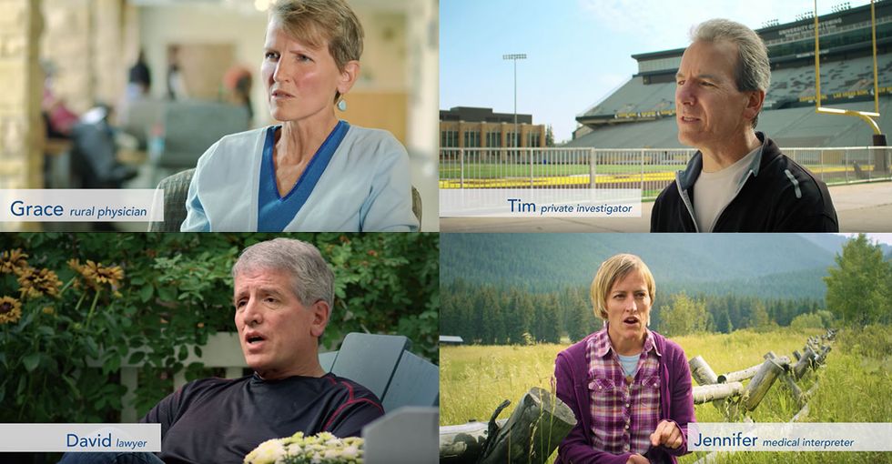 Six siblings appeared in this campaign ad to endorse their brother’s opponent.
