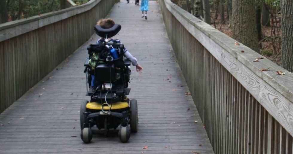 6 things you can do when your child points or stares at a child who uses a wheelchair.