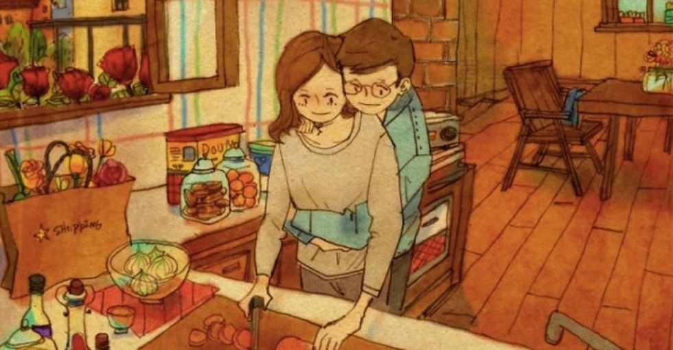 15 beautiful illustrations perfectly capture how it feels to be in love.