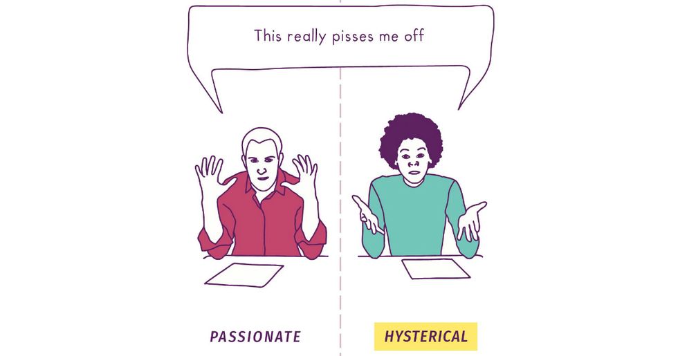 How to talk like a man but still be seen as a woman.