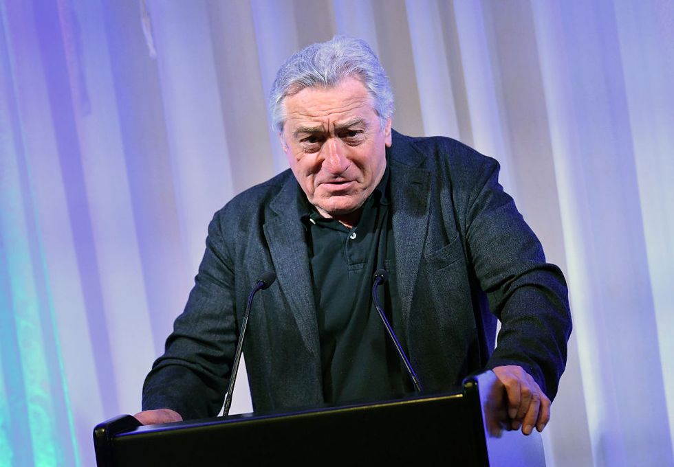 Robert DeNiro has the perfect response after a pipe bomb was mailed to his office.