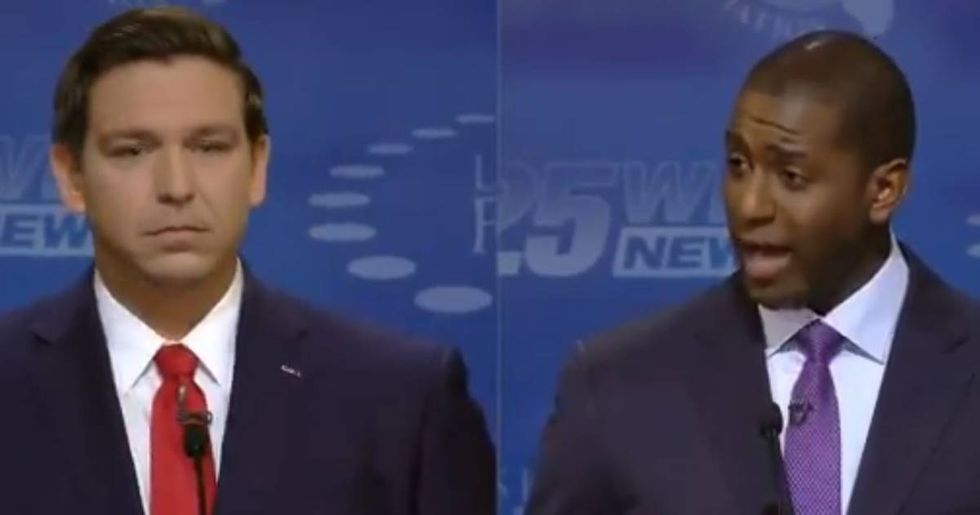 Watch this Florida gubernatorial candidate completely torch his Republican opponent for being supported by racists.