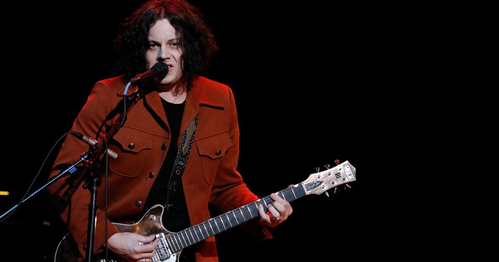 Jack White shuts down homophobe who kicked a lesbian couple out of his show.