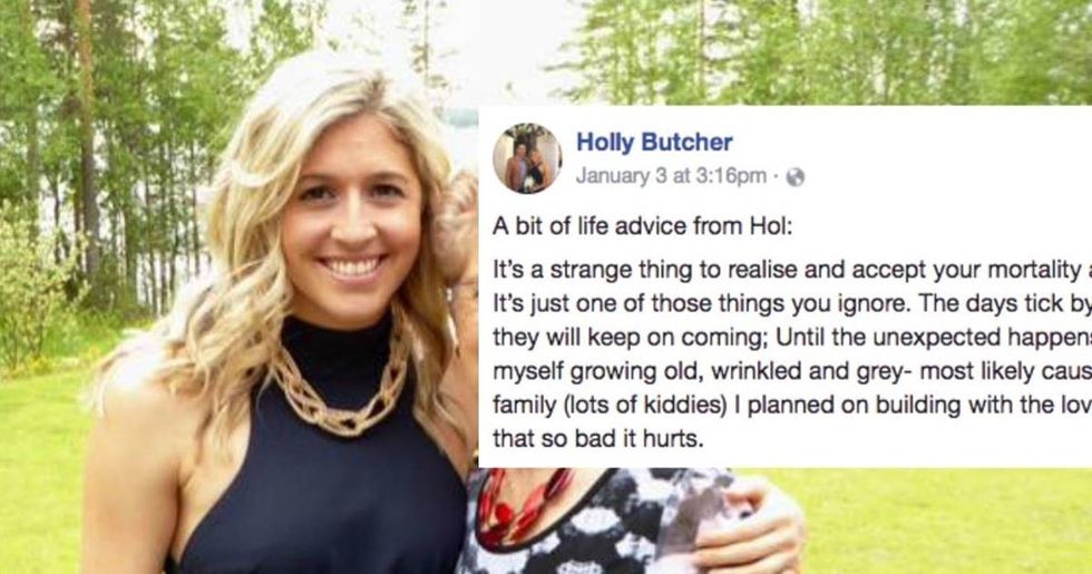 This 27 year-old died of cancer, but her final advice still has the internet in tears.