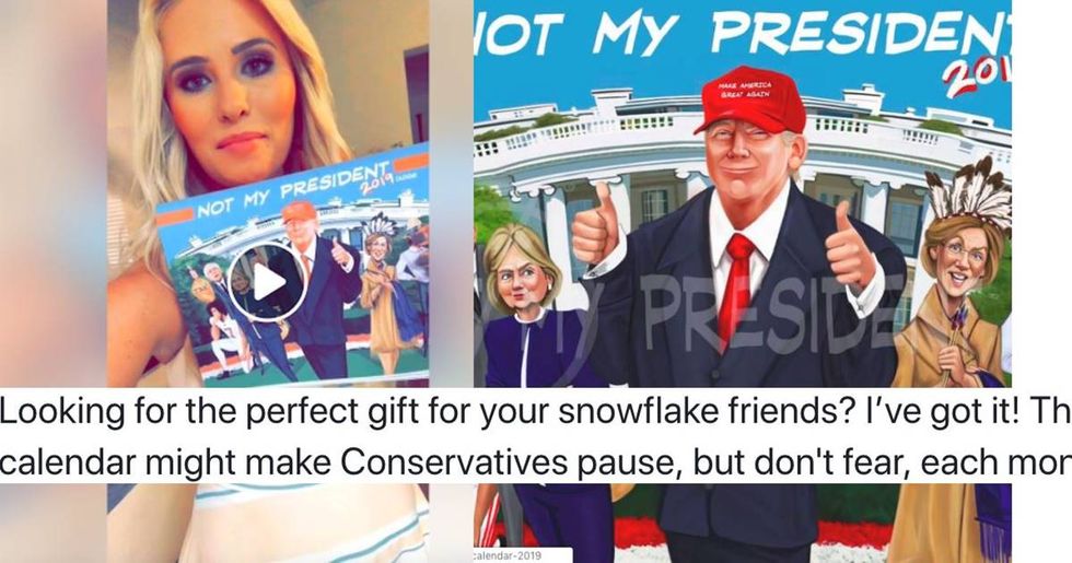 Tomi Lahren tried to own the libs with 'Not My President' merch. It hilariously backfired. - GOOD
