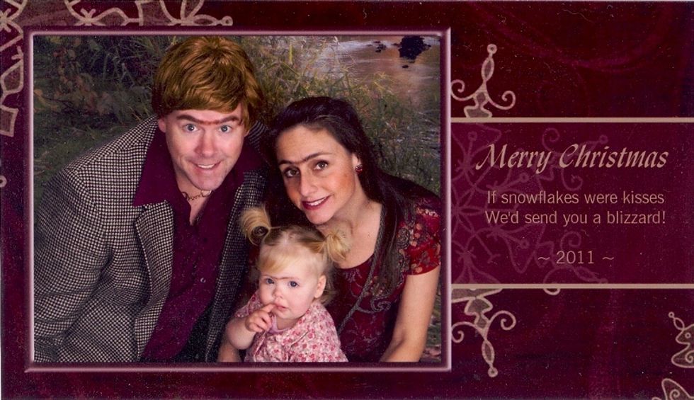 This family has been sending out the funniest holiday cards for 15 years straight.