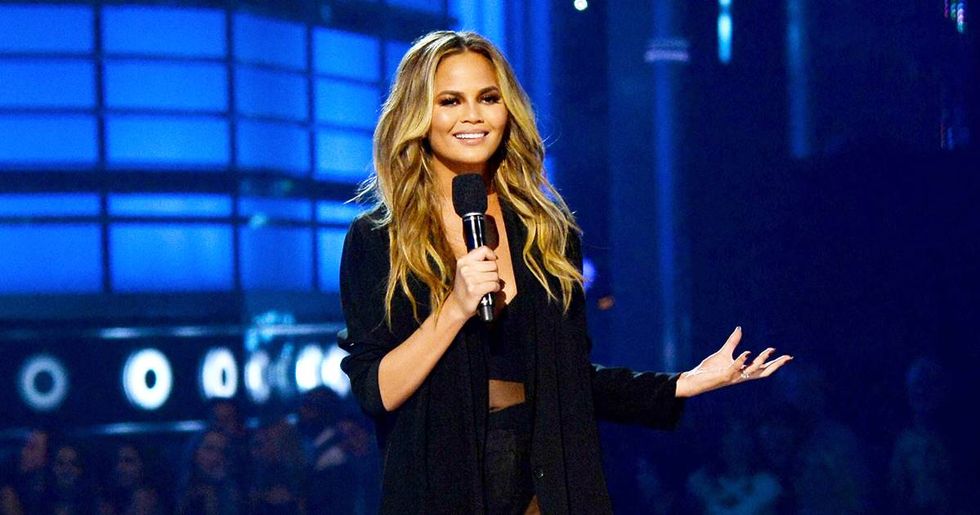Chrissy Teigen found a ridiculously cute way to solve a problem all parents of toddlers face.