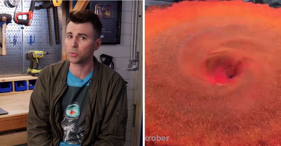 This guy built a ‘glitter bomb’ and filmed Amazon thieves getting their just deserts.