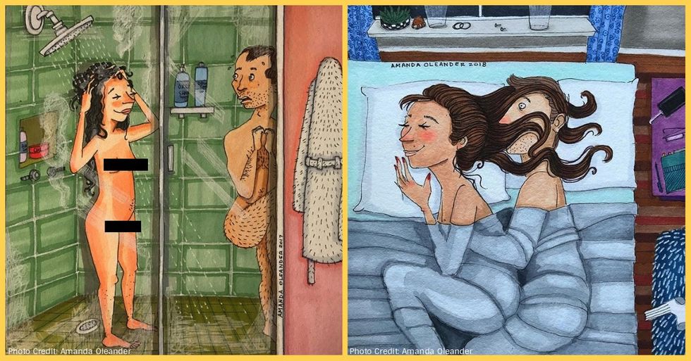 Artist reveals the hidden side of long-term relationships in 15 perfect illustrations.