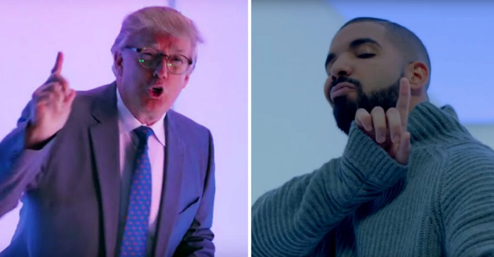 Let’s debunk the ridiculous myth that Trump and Drake are both ‘generous’ men in private.