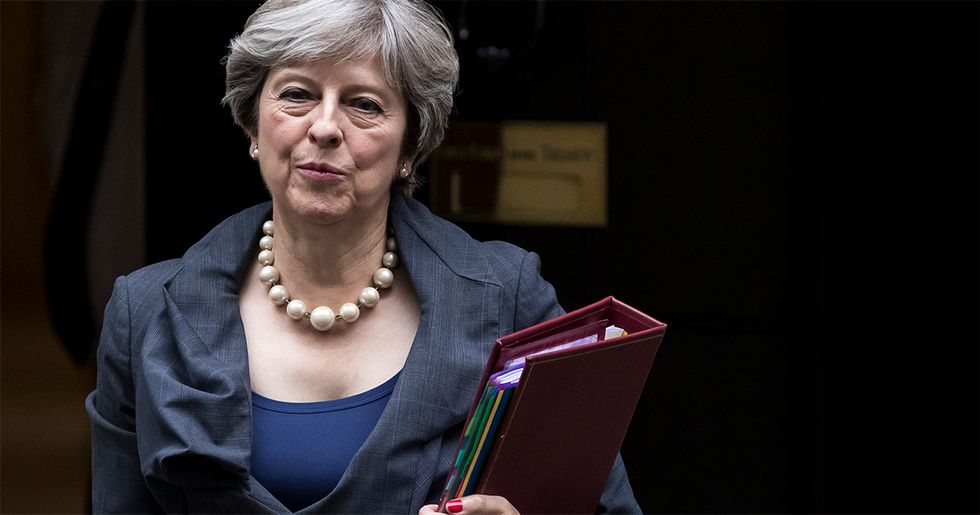 A UK ad featuring a ‘sexy’ Theresa May has been pulled after sexism accusations.