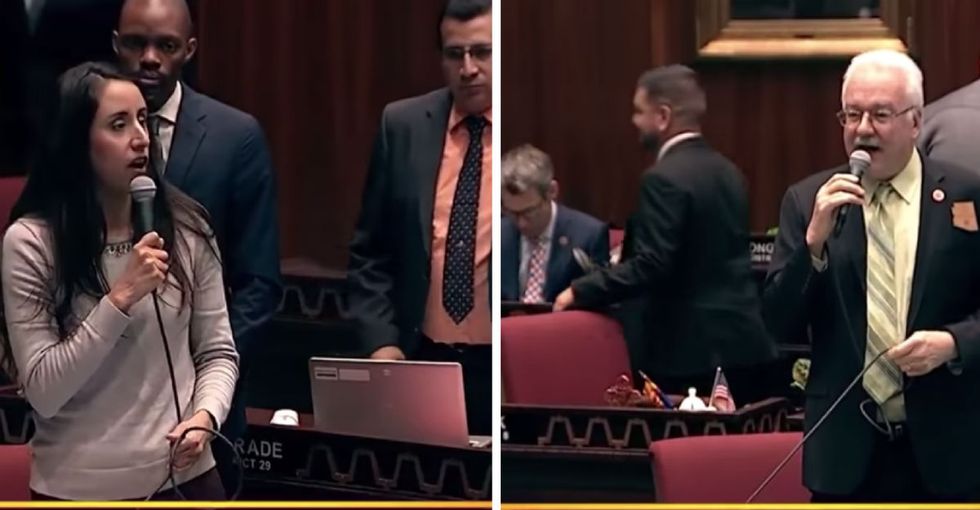 This Atheist lawmaker stood up to a ‘Christian bully’ in front of the Arizona state legislature.