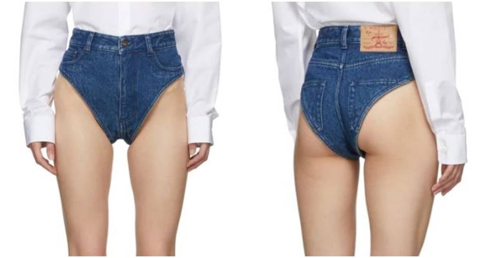 A fashion line just introduced $315 jean panties and people aren’t having it.