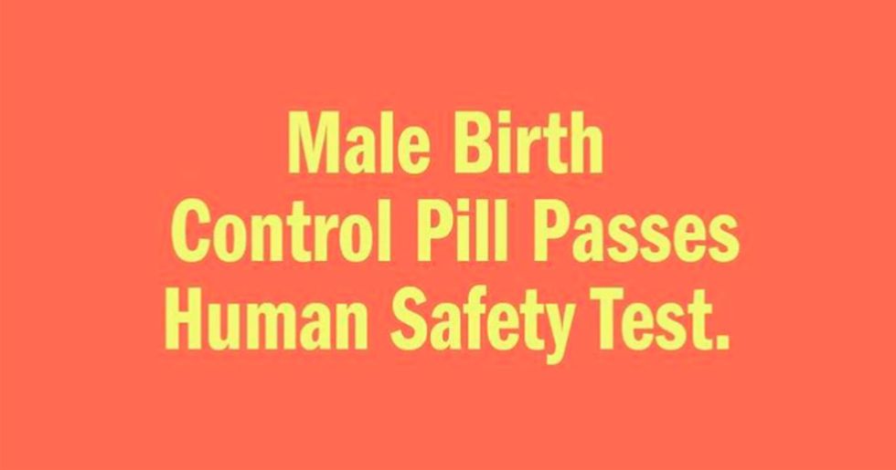 Male birth control pill passes human safety test.