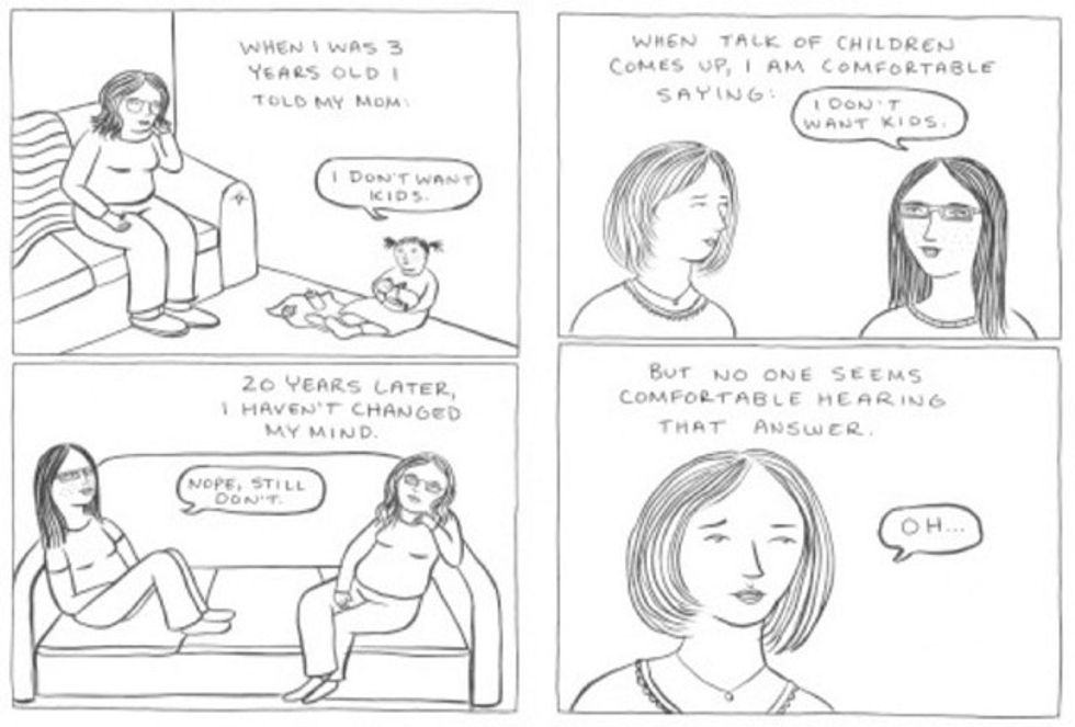 Not all women want kids, and this comic tells you why that's totally ok ...