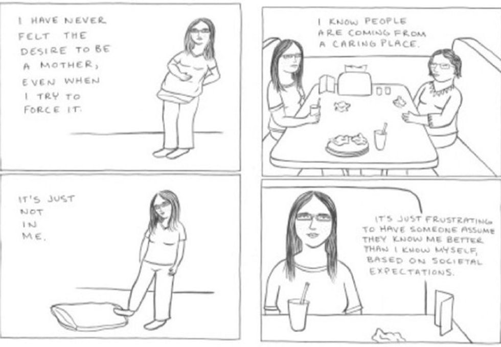 Not all women want kids, and this comic tells you why that's totally ok ...