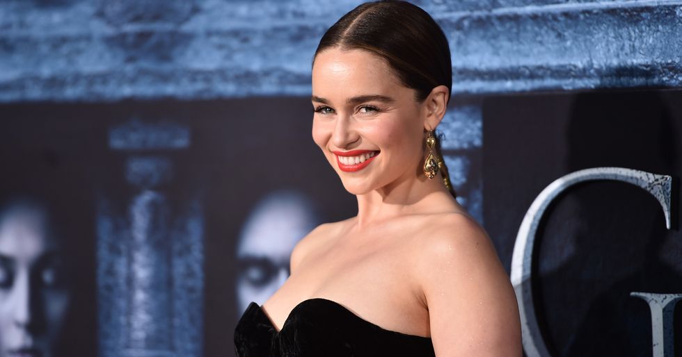 'Game of Thrones' star Emilia Clarke releases photos of herself after emergency brain surgery for two aneurysms.